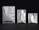 Sample pouches: filled with poder or liquid